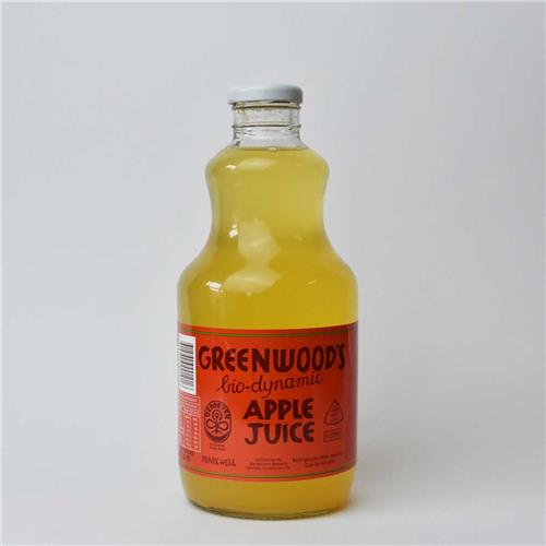 Greenwood Orchards Juice  Apple 1L Biodynamic
