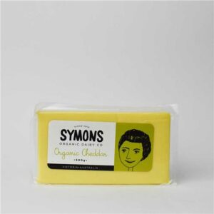 Symons Cheese Cheddar 500g Certified Organic
