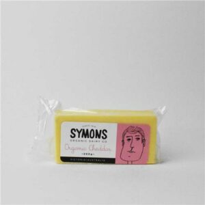 Symons Cheese Cheddar 200g Certified Organic