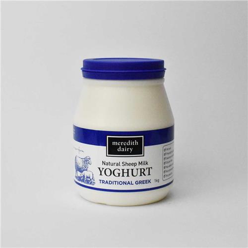 Meredith Dairy Natural Blue Label Sheep Milk Yoghurt 1kg