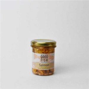 Good Fish Salmon in Extra Virgin Olive Oil Jar 195g