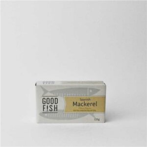 Good Fish Spanish Mackerel in Extra Virgin Olive Oil Tin 120g