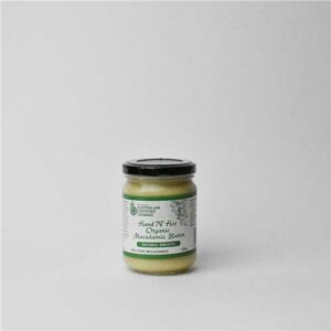 Hand 'n' Hoe Macadamia Butter Natural Smooth 225g Certified Organic