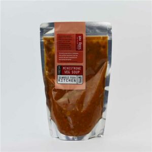 The Whole Food Kitchen Soup Minestrone 500g Certified Organic