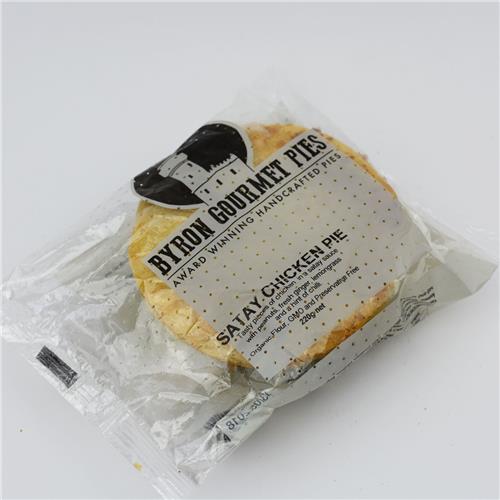Byron Gourmet Pies Chicken Satay Pie Frozen 220g