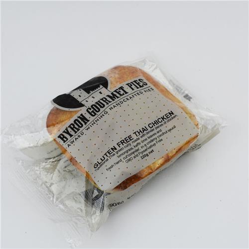 Byron Gourmet Pies GF Thai Chicken Pie Frozen 220g(Gluten Free)