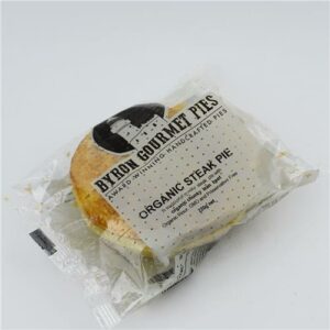 Byron Gourmet Pies Steak Pie Frozen 220g
