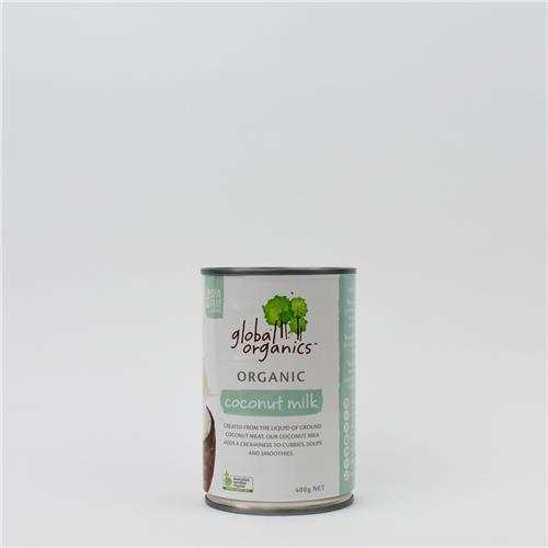 Global Organics Coconut Milk 400g
