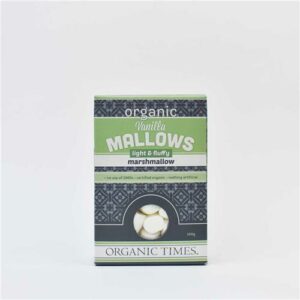 Organic Times Marshmallows Vanilla 100g