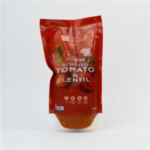 Organic Indulgence Soup Roasted Tomato Lentil 600g Certified Organic