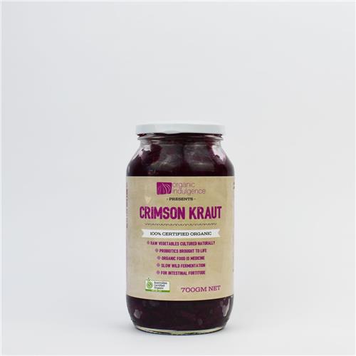Organic Indulgence Crimson Kraut 700g