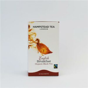 Hampstead Tea English Breakfast Certified Organic 20 Bags 40g