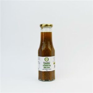 Grand Ridge Organics Spicy Organic Green Tomato Relish 250g Fodmap friendly
