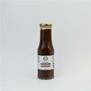 Grand Ridge Organics Spicy Rhubarb and Ginger Chutney 250g