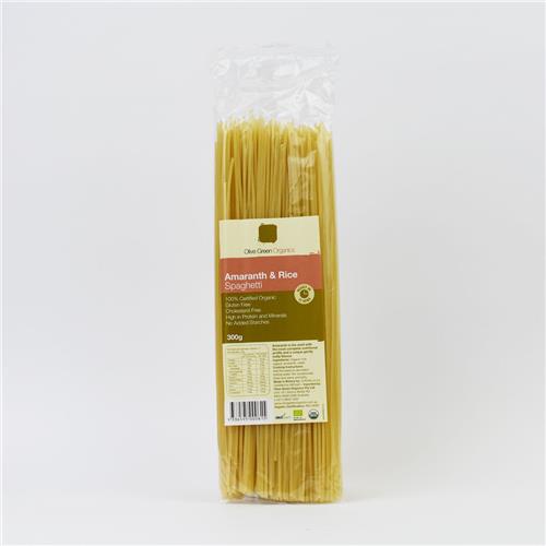 Olive Green Organics Amaranth Rice Spaghetti 300g