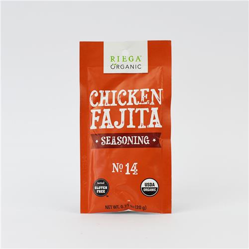 Riega Organic Chicken Fajita Seasoning 20g