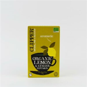 Clipper Tea Lemon and Ginger 20 Bags 50g