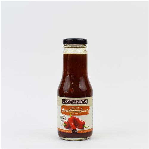 Ozganics Sauce Sweet Chilli 250ml Certified Organic