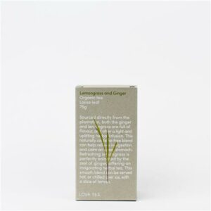 Love Tea Lemongrass Ginger Caffeine Free Loose 75g