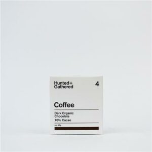 Hunted + Gathered Dark Chocolate 70% Coffee 45g
