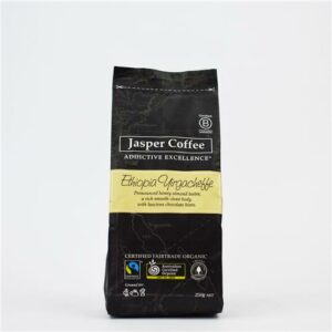 Jasper Coffee Ethiopia Yirgacheffe Ground Coffee 250g