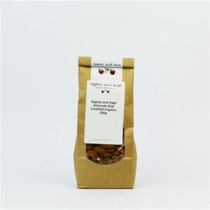 A&S Almonds Raw Certified Organic 250g