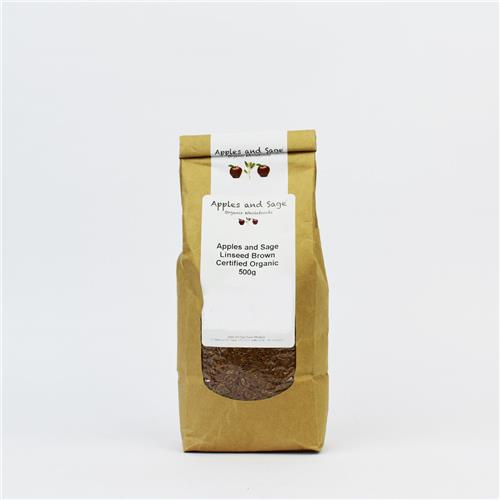 A&S Linseed Brown Certified Organic 500g