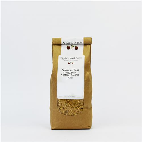 A&S Linseed Gold Certified Organic 500g