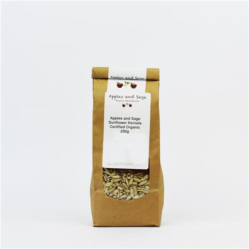 A&S Sunflower Kernels Certified Organic 500g