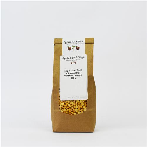 A&S Channa Dhal Certified Organic 500g