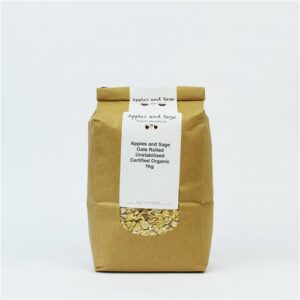 A&S Oats Rolled Unstabilised Certified Organic 1kg