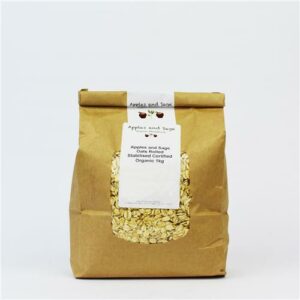 A&S Oats Rolled Stabilised Certified Organic 1kg