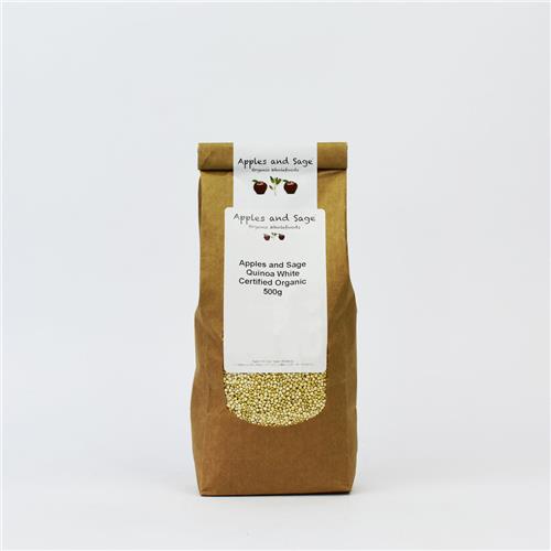 A&S Quinoa White Cert Organic 500g