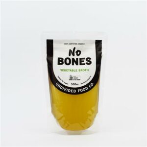 No Bones Organic Vegetable Broth 500ml