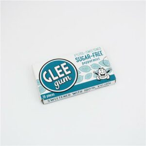 Glee Gum Sugar Free Peppermint 16 Pieces