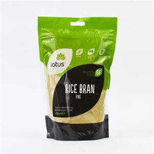 Lotus Rice Bran Fine 450g