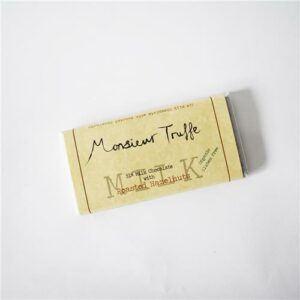 Monsieur Truffe Milk 51%  Hazelnut  Choc 90g