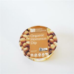 Organic Indulgence Dip Hommus 200g Certified Organic