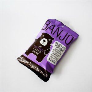 The Carob Kitchen Banjo Bear Coconut 8 Pack120g
