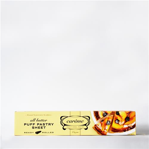 Careme Puff Pastry All Butter Frozen 375g