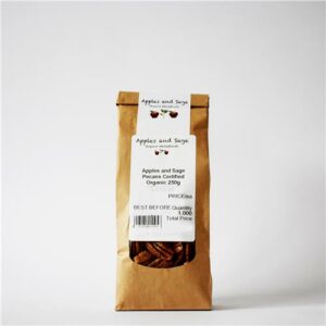 A&S Pecans Raw Certified Organic 250g