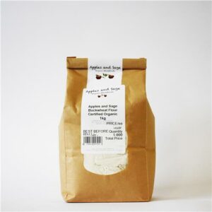 A&S Buckwheat Flour Certified Organic 1kg