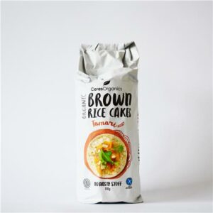 Ceres Brown Rice Cakes Tamari 110g Certified Organic