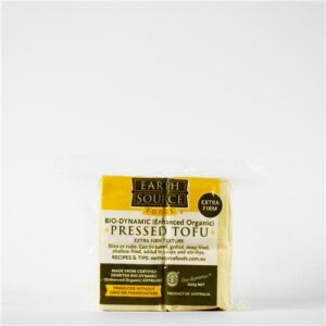 Earth Source Tofu Pressed 360g Biodynamic