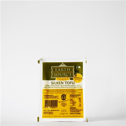 Earth Source Tofu  Silken 300g Biodynamic