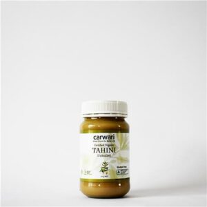 Carwari Organic Tahini Unhulled White 375g