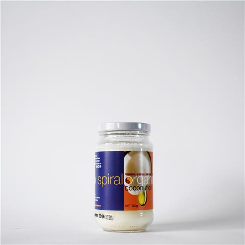 Spiral Organics Coconut Oil Virgin 300g