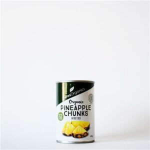 Ceres Pineapple Chunks Tinned 425g Certified Organic