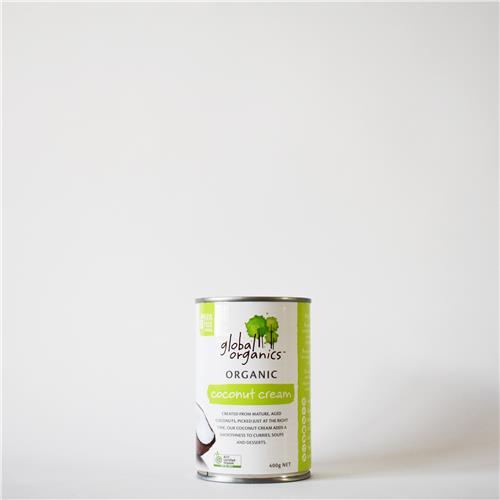 Global Organics Coconut Cream 400g