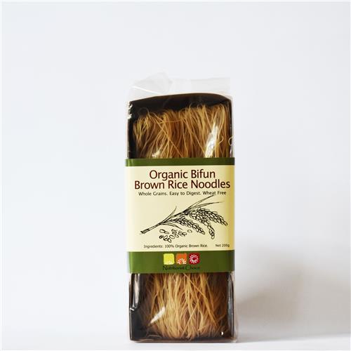 Nutritionist Choice Bifun Brown Rice Noodles 200g.